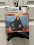 New!climate Right Cuddl Duds Womens Plush Warmth Long Sleeve Mock Neck. Size L.. Price: $8.99.