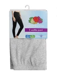 Fruit Of Loom Women Size S/ch Waffle Pants Thermal Bottoms Grey Heather New. Price: $13.95.