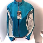 Nwt New Women's Salomon Xr Running Track Jacket Medium Bay Blue Clima Wind. Price: $30.74.