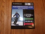 Nwt Mens Therma Performance Top Shirt Base Layer Poly Stretch Crew Neck Black New. Price: $13.16.