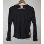 Terramar Thermasilk Black Base Layer Top Lightweight Minimalist Women Pre-owned. Price: $32.00.