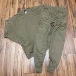 Vtg Men Redhead Thermal Shirt (large) & Bottoms (medium) Set Brown Usa Made Pre-owned. Price: $29.99.