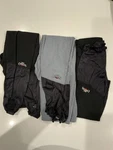 Hot Chillys Base Layer Bottoms Black & Gray 3 Pack Unisex Adults Thermal Pants New. Price: $20.00.