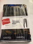 Hanes Thermal Bottoms Base Layer Tagless Elastic Band Hunting Camo Men Large New. Price: $13.49.