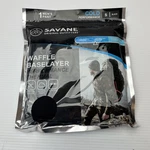 Savane Waffle Baselayer Performance Thermal Mens Small Black Cold Weather. Price: $24.00.