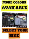 32 Degrees Heat Men's Pack Long Sleeve Crew Neck New. Price: $25.99.