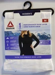 Reebok Women's Medium Base Layer Long-sleeve White Top Warm Performance New. Price: $12.99.