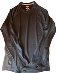 Wrangler Men's Size Polyester Black Waffle Knit Top Thermal Zippered Pocket New. Price: $11.95.