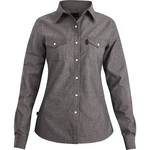 Dakine Izarra Midweight Base Layer Button-up Flannel Shirt, Women's Medium, Grey New. Price: $34.97.