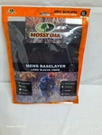 Mossy Oak Mens Baselayer Long Sleeve Crew Xl Black 100% Polyester Wicking New. Price: $14.59.