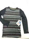 Smartwool Merino 250 Kids Base Layer Crew Top Nwt Sz Xs Boy Girls Charcoal Print New. Price: $47.99.