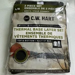 Cw Hart Thermal Base Layer Set Top And Bottom Mens Size Warm Brushed Lining New. Price: $19.97.