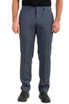 Hugo Boss Men's "gido" Blue 100% Wool Slim Flat Front Dress Pants New. Price: $69.99.