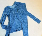 Terramar Base Layer Size Xs/s Women Ski Outdoor Teal Snowflake Set Top Bottoms Pre-owned. Price: $34.49.