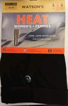 Watson's Heat Long John Baselayer For Ladies Size Xlarge Black New. Price: $20.00.