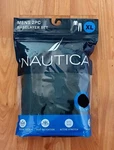 Nautica Baselayer Set Adult Xl Blk Drifusion Tech Light/stretch Breathable New. Price: $23.50.