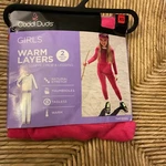 Cuddl Duds Warm Layers 2 Pc Long Sleeve Crew Girls Xs (4/5) New. Price: $13.00.