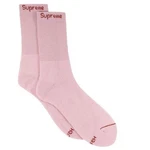 Supreme Hanes Crew Socks, Pink, Single Pair, Mens 6-12, FW21, Hypebeast, New. Price: $18.00.
