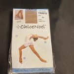 Chloenoel Al Over The Boot Medium Tan Ice Skating Tights TB8832 Nip New. Price: $9.99.