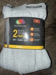 Fruit Of Loom Thermal Pant Bottom Base Layer Long John Gray Waffle 2-PACK New. Price: $22.24.