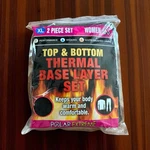 Polar Extreme Thermal Base Women's Layer Black Top/bottom Set Gmb-pdq-wb-xl New. Price: $16.50.