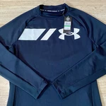 Under Armour Shirt Men Fitted Black Coldgear Grid Mock Blouse Base Layer Top New. Price: $34.95.