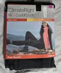 Climate Right Cuddlduds Women's Plush Warmth Leggings Size Xs Black Base Layer New. Price: $13.95.