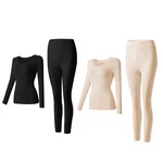 Women's Winter Warm Ultra-thin Thermal Long Johns Underwear Top&bottom 2PCS Set New. Price: $24.95.