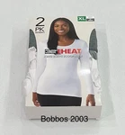 32 Degrees Heat Women's 2-PACK Long Sleeve Scoop Neck Tee, White/ht. Green, Xl New. Price: $17.95.