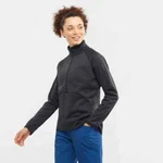 Salomon Women's Transition Half Zip Black Size New. Price: $17.50.
