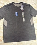 Reebok Striped Crewneck Short Sleeve Jersey Top Performance Size New !. Price: $22.80.