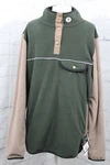 686 Sunshine Anorak Fleece, Men's Large, Dark Green Colorblock New. Price: $62.97.