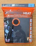 Free Country Men's 2-PACK Microtech Heat Base Layer Top Size Large Black New. Price: $16.99.