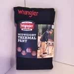 Wrangler Big Mens Mid Weight Thermal Pants 2X New. Price: $9.87.