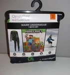 Boys Cuddl Duds Minecraft Thermal Underwear Set (size 6-7) New Tags. Price: $11.99.