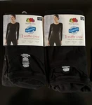 Fruit Loom Eversoft Thermal Waffle Crew Top Xxxl 3XG (22) Black New. Price: $16.00.