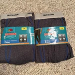 Fruit Loom Mens Thermal Pants Underwar Size Large Gray Soft Lot 2 New. Price: $18.00.