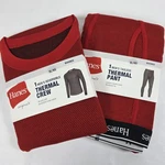 Hanes Men Tagless Red Reversible Thermal Top & Bottom Size Xl X-large New. Price: $23.99.