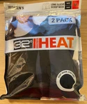 Womens 32 Degrees Heat Long Sleeve Base Layer Top! Soft Feel! Medium Black New. Price: $14.99.