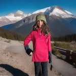Spyder Charger 1/2 Zip Women's Red/ Black Thermal Moisture Wick Base Layer New. Price: $14.95.