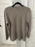 Venado Men Long Sleeve Thermal Crew Neck Water Repellant Shirt Outdoor Tan Pre-owned. Price: $24.99.