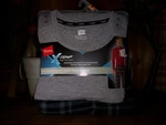 Hanes X Temp Mens Long Sleeve Thermal Top And Fleece Pant Set Size Medium Gray New. Price: $23.99.