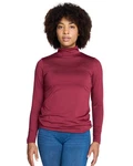 Lapasa Women Mock-neck Thermal Underwear Top Small, Neck: Burgundy New. Price: $32.98.