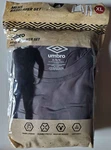 Umbro Mens Base Layer Set - Top & Pants Gray Xl (extra Large) New. Price: $22.22.