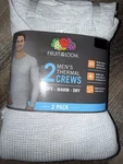 Fruit Of Loom Thermal Top Shirt Base Layer Long John Gray Waffle 2-PACK New. Price: $22.24.