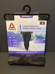 Small (27-28) Reebok Women's Stretch Leggings Warm Performance Base Layer Pants New. Price: $10.00.