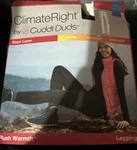 Climate Right Cuddl Duds Women Plush Warmth Base Layer Leggings Size Xxl New. Price: $6.99.