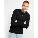 Hanes Henley Long Sleeve Originals Men's Tri-blend Three Button Size New. Price: $11.25.