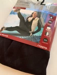 Climate Right X Cuddl Duds Legging Small Grid Warmth Base Layer Black Pocket Nwt New. Price: $22.00.