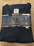 Men's Essential Lounge Wear Long Sleeve Henley Top Micro Fleece 2PC Pants Set Xl New. Price: $11.99.